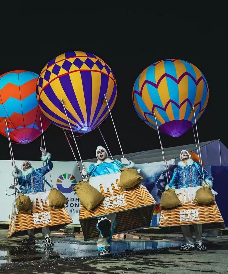 Inflatable Hot Air Balloon Model (5)